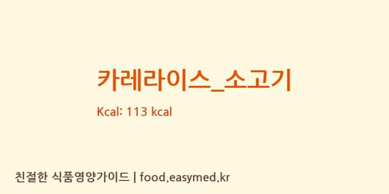 카레라이스_소고기 영양성분 (칼로리, 단백질, 나트륨)