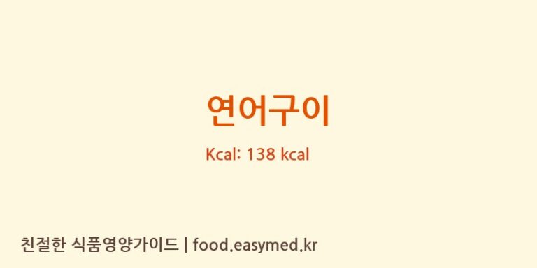 연어구이 영양성분 (칼로리, 단백질, 나트륨)