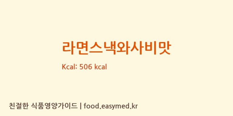 [(주)디에이치푸드농업회사법인] 라면스낵와사비맛 다이어트 영양 정보 (당류, 단백질)