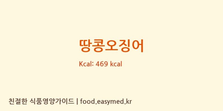 [(주)우농] 땅콩오징어 다이어트 영양 정보 (당류, 단백질)