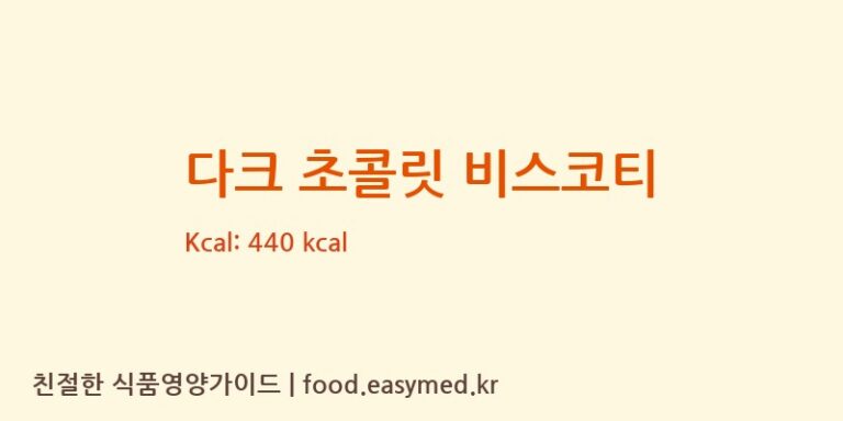 [ANTONIOMATTEIBISCOTTIFICIOSRL] 다크 초콜릿 비스코티 영양성분 (칼로리, 단백질, 나트륨)