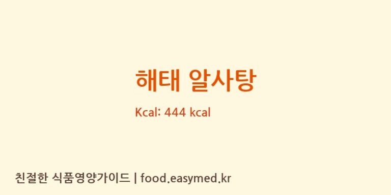 [해태제과식품㈜ 광주공장] 해태 알사탕 다이어트 영양 정보 (당류, 단백질)