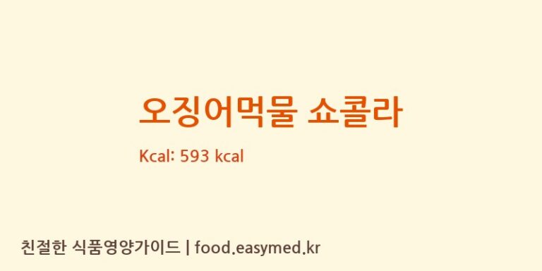 [로얄제과㈜] 오징어먹물 쇼콜라 다이어트 영양 정보 (당류, 단백질)